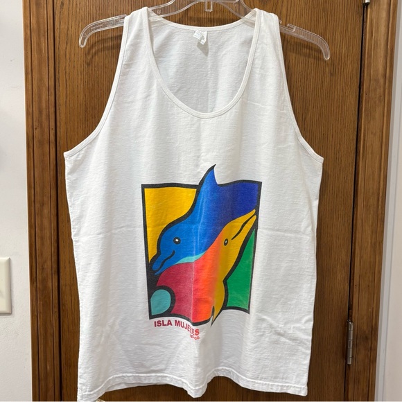Other - Vintage Peter Mussfeldt dolphin tank, size XL